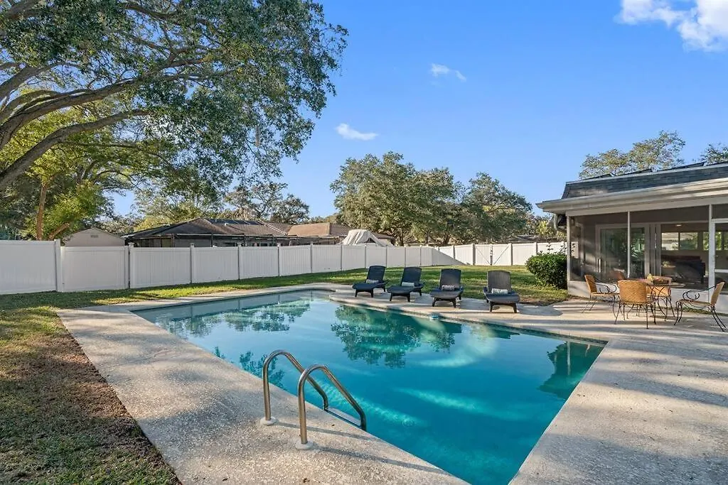 Stunning W/ Heated Salt Pool In