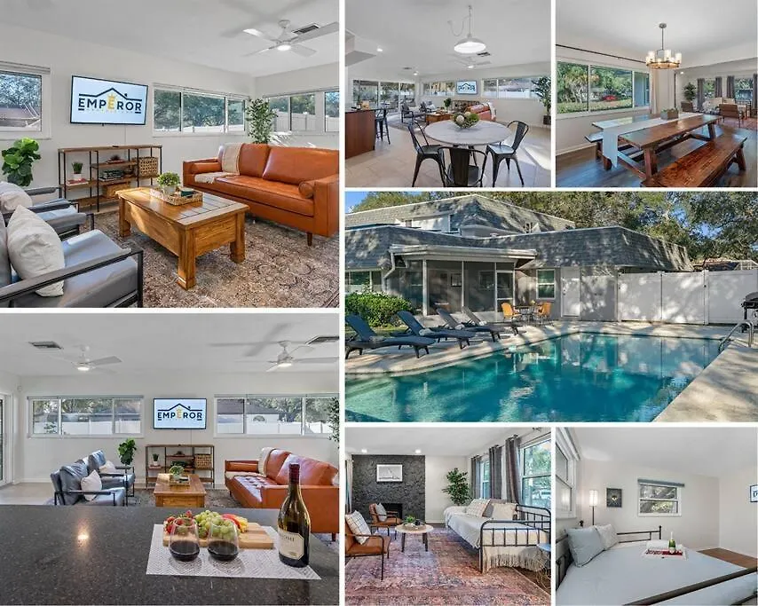 Stunning W/ Heated Salt Pool In